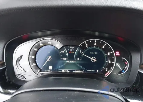 2018 BMW M550I xDrive из США, поврежденный, VIN WBAJB9C56JB287096